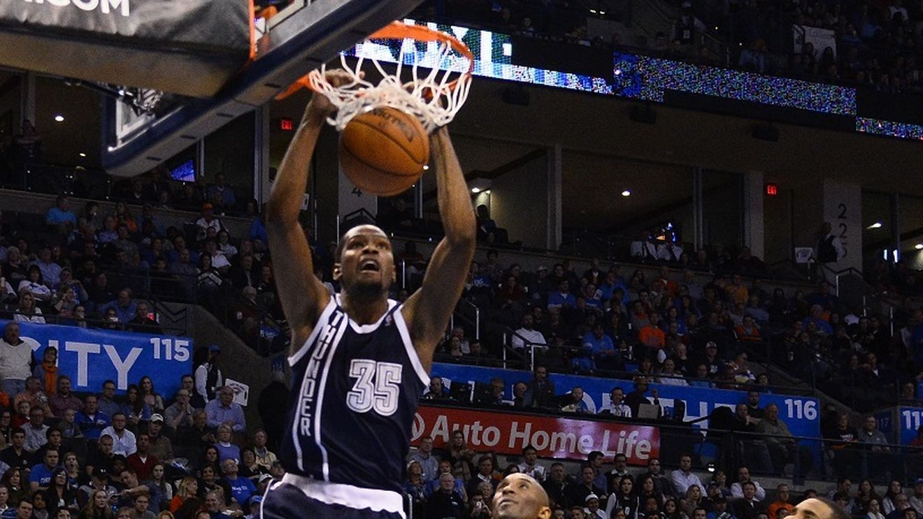 Durant, meci MONSTRU în NBA! Superstarul Oklahomei a marcat 48 de puncte!