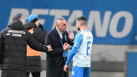Jucătorii Universităţii Craiova, deprimaţi după remiza cu Poli Iaşi. Vladimir Screciu a găsit vinovatul