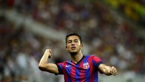 Iancu a jucat din nou pentru Steaua! Mijlocașul a revenit după aproape două luni de absență