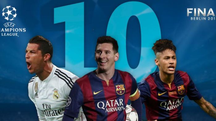 Moment unic în rivalitatea Messi - Ronaldo. Pentru prima dată, cei doi ÎMPART un trofeu. Neymar li se alătură