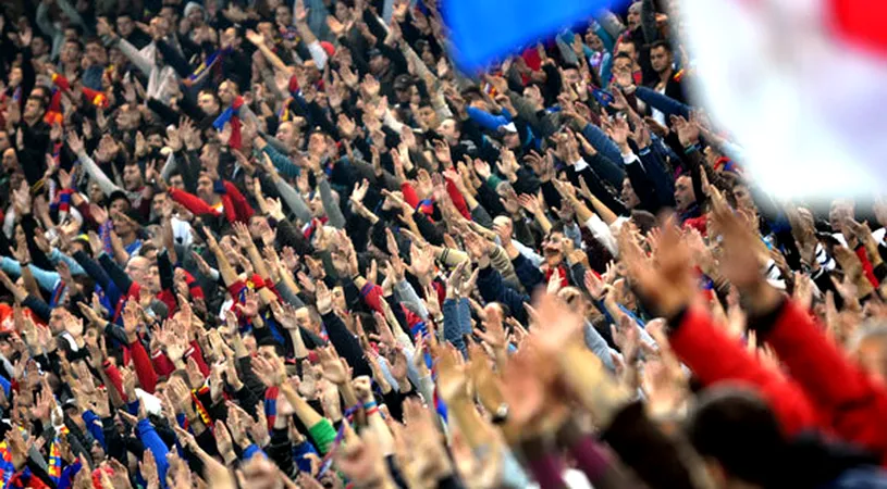 Steaua își ia adio de la National Arena, pentru acest an.** Meciul cu Sttugart este ultimul la care va avea 50.000 de oameni în tribune