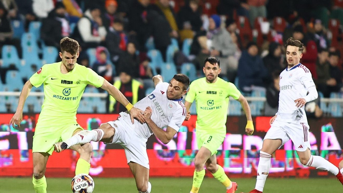 Specialitatea casei la Galați. Oțelul a remizat cu Poli Iași, scor 1-1, în ultimul meci din sezonul regular. Urmează un nou duel direct, tot la Dunăre