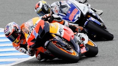 "Hegemonia" lui Stoner în MotoGP!**Australianul învinge la Estoril și devine lider la general