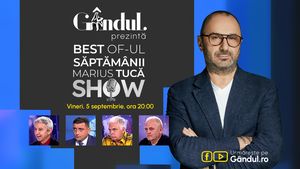 Gândul prezintă Best of Marius Tucă Show - vineri, 5 septembrie, de la ora 20.00