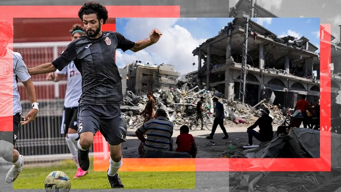 Tulburător! Drama din Fâșia Gaza, prin ochii singurului jucător palestinian din fotbalul românesc. Este medic rezident, joacă la echipa fanilor rapidiști și a copilărit în Gaza: ”O să fie greu să îmi scoată cineva din minte amintirile pe care le am de acolo” | INTERVIU
