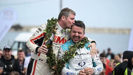 Costel Cășuneanu, la primul podium cu noul monopost Wolf | FOTO