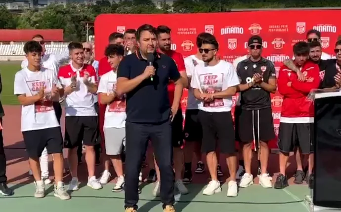 Președintele CS Dinamo, anunțul momentului pentru fanii „câinilor”. Se pregătește pacea istorică