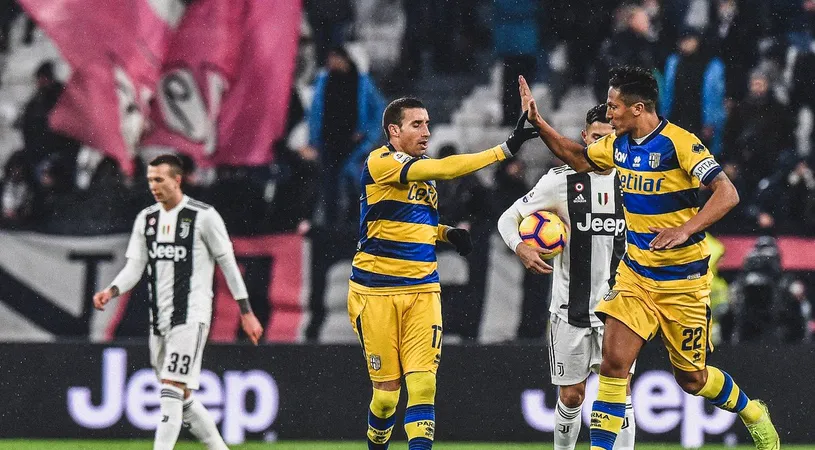 VIDEO | Parma, rezultat surpriză pe terenul lui Juventus! Campioana Italiei conducea cu 3-1 în minutul 66. Cât s-a terminat partida în care Ronaldo a reușit o dublă și un assist