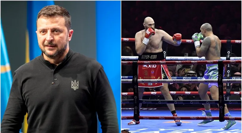 Cum l-a numit Volodimir Zelenski pe Oleksandr Usyk după victoria cu Tyson Fury! S-au strâns sute de mii de like-uri la mesajul președintelui Ucrainei