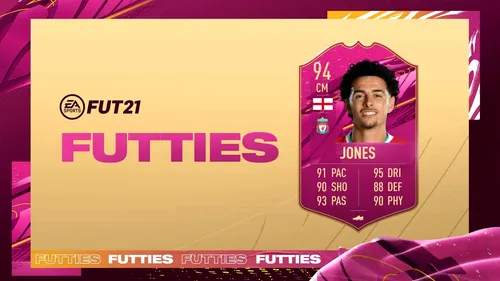 Încă două zile în care puteți obține un super mijlocaș în FIFA 21! Curtis Jones a primit un card absolut fantastic