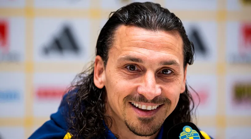 Zlatan Ibrahimovic, reacție de milioane după ce a intrat în vestiarul Suediei la 41 de ani: „Sigur credeți că sunt nebun!”