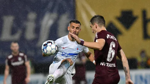 CFR Cluj - FCSB 4-1. Scor uluitor în Gruia! Roș-albaștrii au fost călcați în picioare de o echipă fără antrenor principal