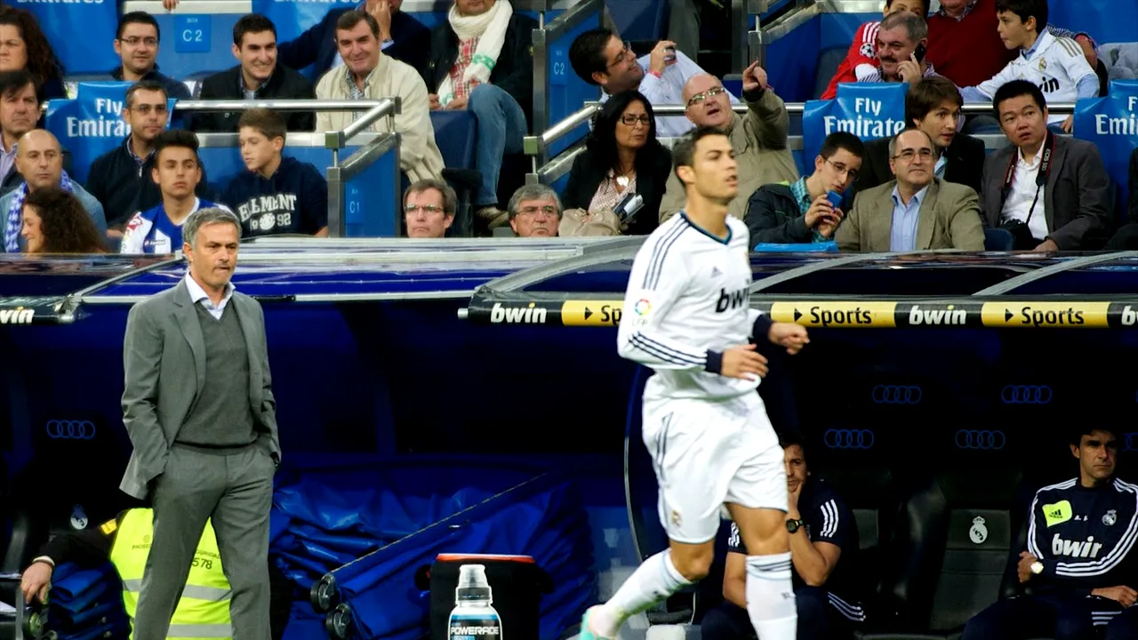 Amintiri fabuloase de la Real Madrid! Jose Mourinho și Cristiano Ronaldo, aproape de bătaie în vestiar: „Îi venea să plângă”