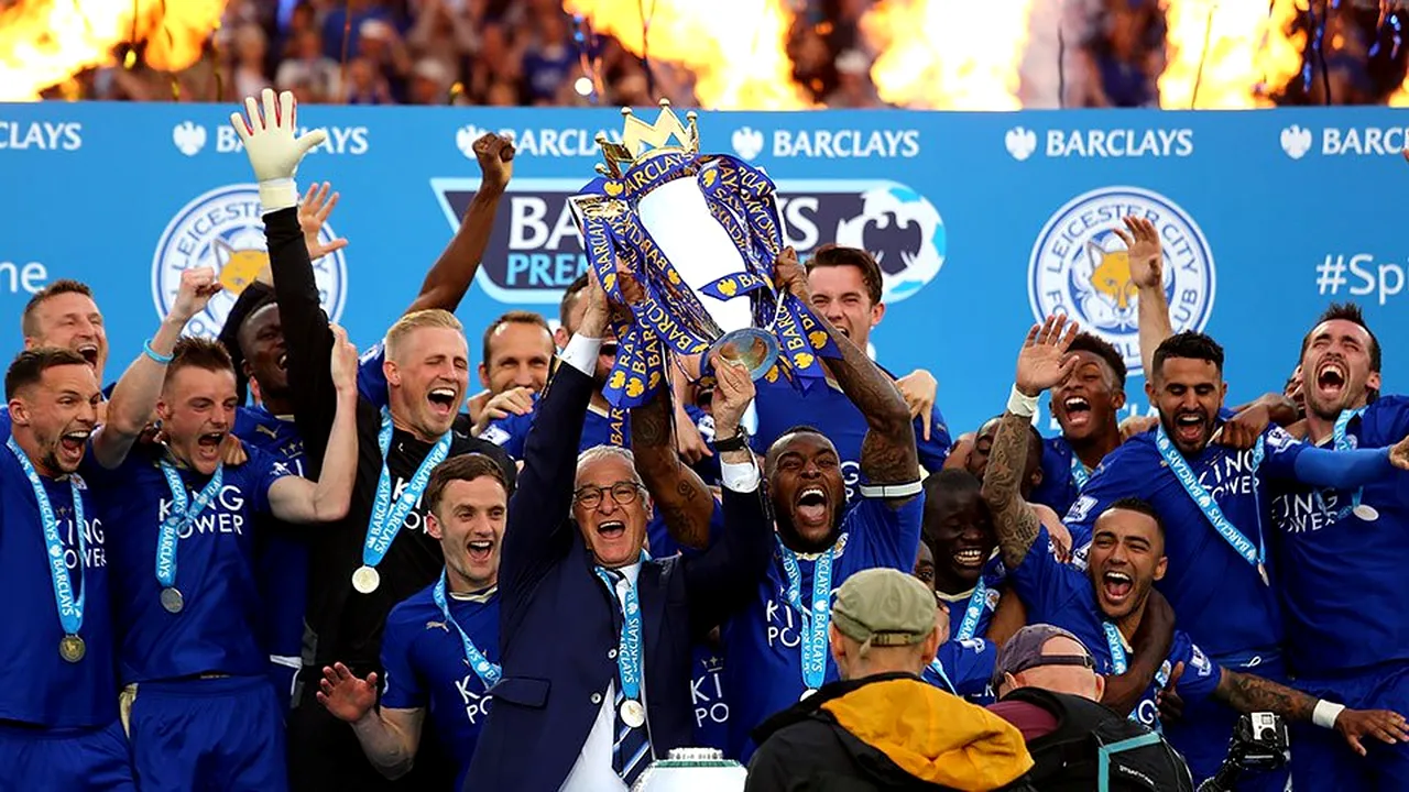 GALERIE FOTO | Vremea bucuriei! Leicester a primit medaliile de campioni ai Premier League