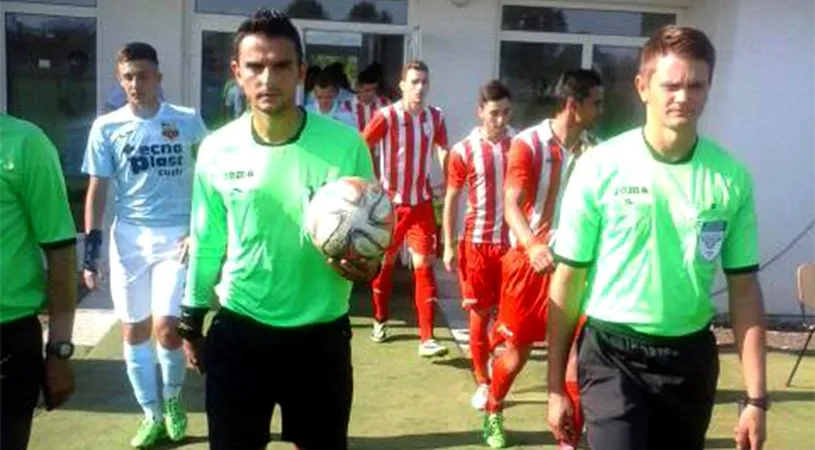 CCA s-a autosesizat: brigada de arbitri de la meciul Recea - Cugir a fost oprită de la delegări.** Se așteaptă decizia Comisiei de Disciplină a FRF