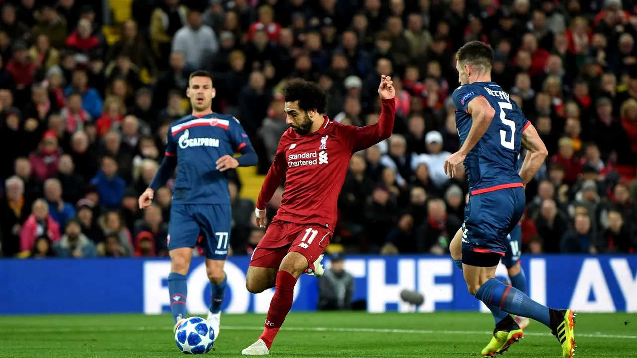 Performanță uluitoare pentru Salah în tricoul lui Liverpool! Cifra impresionantă pe care a atins-o starul egiptean