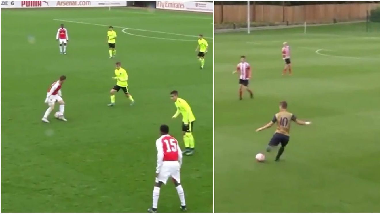 Vlad Dragomir i-a cucerit pe fanii lui Arsenal! VIDEO | Românul e "noul Wilshere". Super fazele reușite de mijlocaș