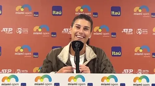 CORESPONDENȚĂ DE LA MIAMI OPEN | Sorana Cîrstea, răsfățată de părinți înaintea fiecărui turneu. Sortimentul de înghețat brevetat în fabrica familiei e deliciul său suprem | VIDEO