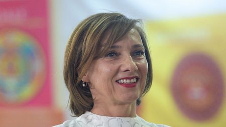 Carmen Iohannis a premiat copiii participanți la Kids Day, în deschiderea Sibiu Open: "Ne dorim să avem cât mai multe Simone în lumea tenisului"