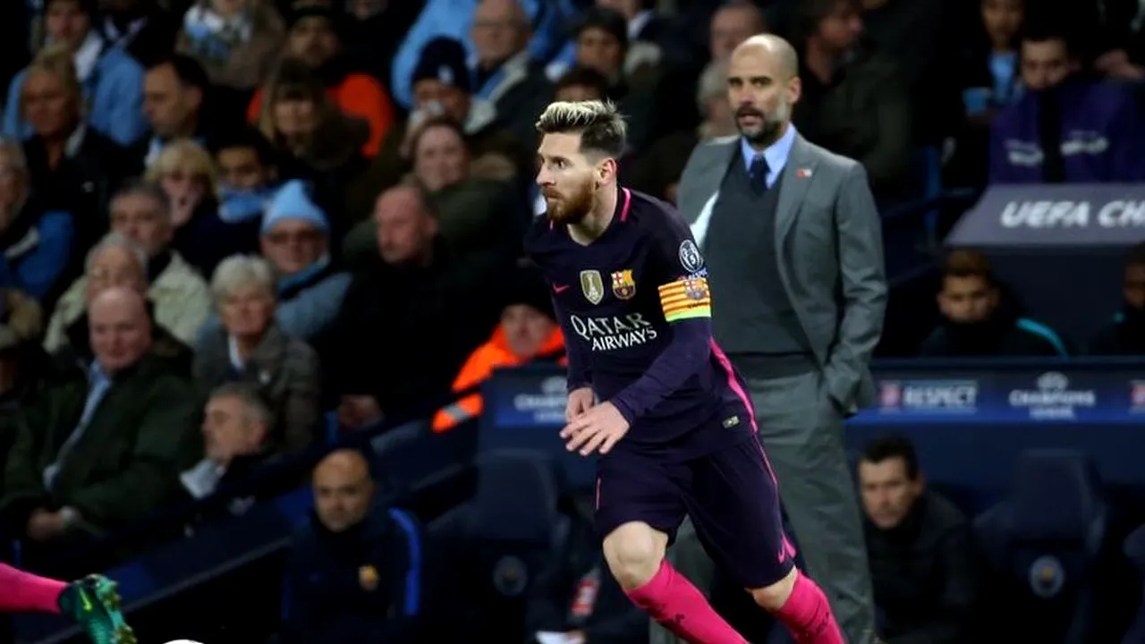 Ce alege Messi: „Pep Guardiola va mula întreaga echipă a lui Manchester City în jurul lui Leo!”