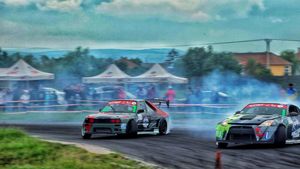 Noua echipă de drift, PPG Racing, pregătită pentru etapa de pe Transalpina
