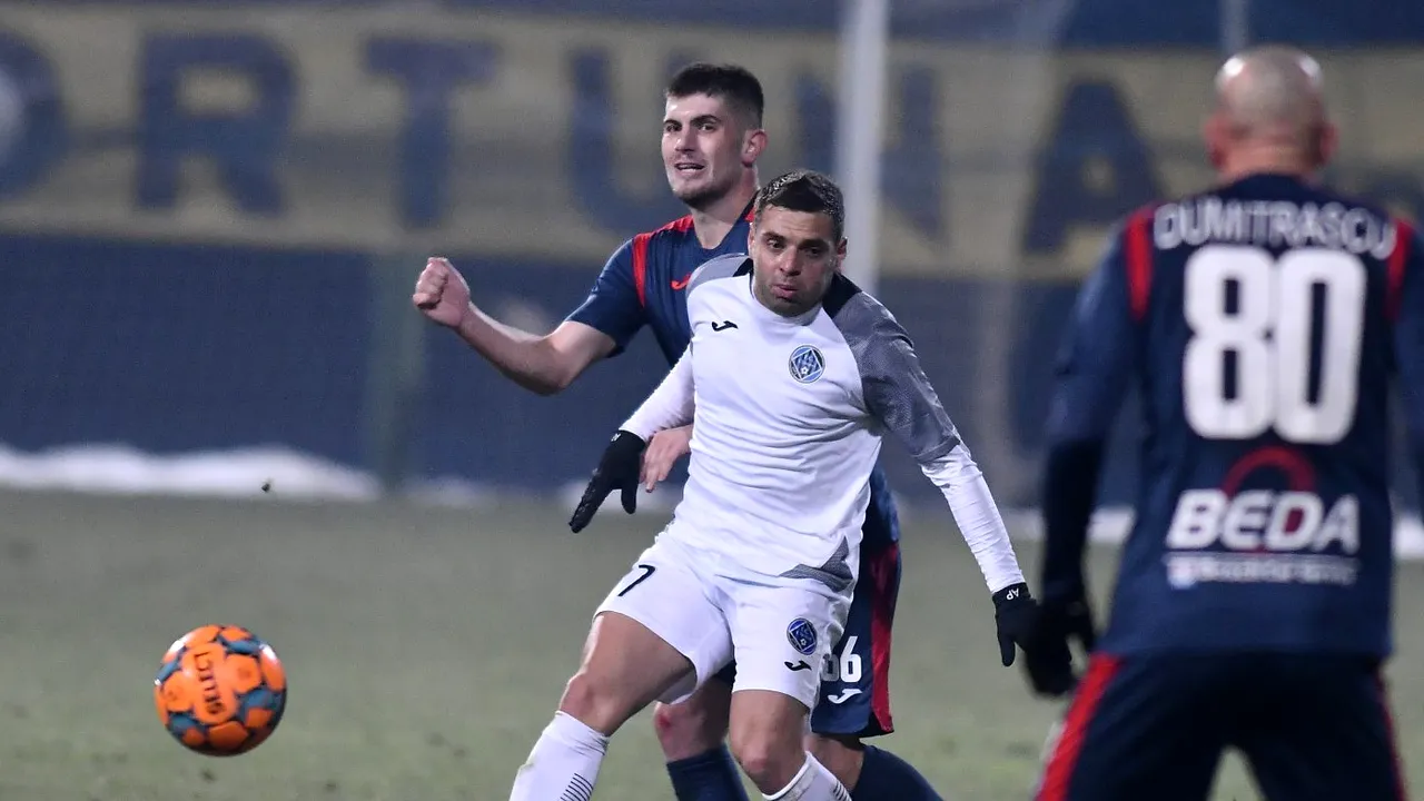 Chindia Târgoviște - Academica Clinceni 2-1, în etapa 18 a Ligii 1 | Final de meci! Trupa lui Emil Săndoi se impune și avansează în clasament