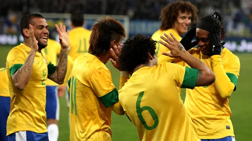 Ronaldinho, convocat de Scolari pentru amicalul de pe Wembley, contra Angliei! **Vezi lotul Braziliei