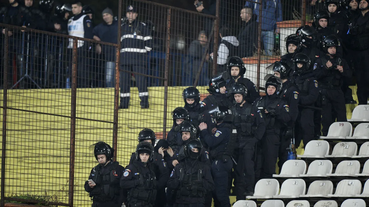 Peste 700 de jandarmi vor fi prezenți pe Arena Națională la meciul dintre Steaua și Dinamo