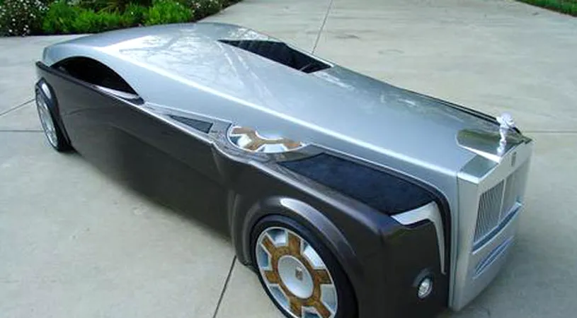 FOTO Rolls Royce șochează cu un concept-car revoluționar!** Gigi Becali nu ar putea s-o conducă! :)