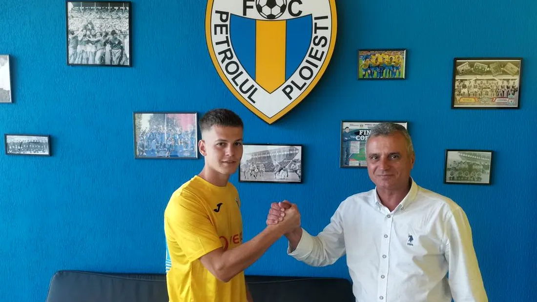 Petrolul, un nou transfer. Ploieștenii au adus un mijlocaș din Liga 1: ”E un fotbalist de profil ofensiv, putând juca pe mai multe posturi în linia mediană”