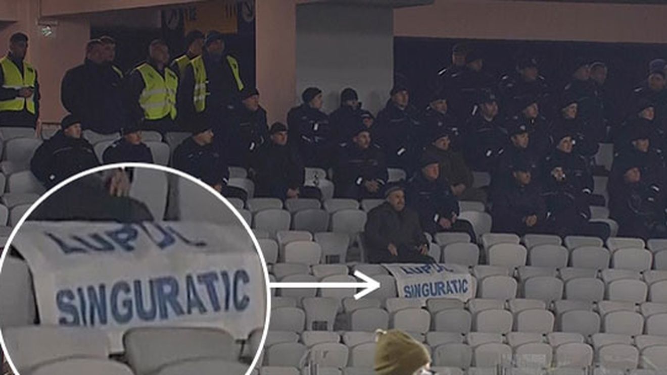 FOTO Dacă asta nu este imaginea anului în Liga I, atunci niciuna nu mai poate fi!** Momentul care a stârnit hohote de râs la derby-ul Clujului, "U" - CFR