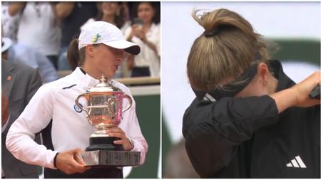 Momente emoționante după finala feminină de la Roland Garros! Ce au declarat Iga Swiatek și Karolina Muchova cu ochii în lacrimi: „Nu m-aș fi aflat aici fără ajutorul vostru!"