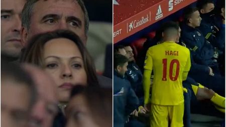 Dureros! Reacția lui Gică Hagi după ce Ianis a fost schimbat în Spania - România, când scorul era 4-0 FOTO