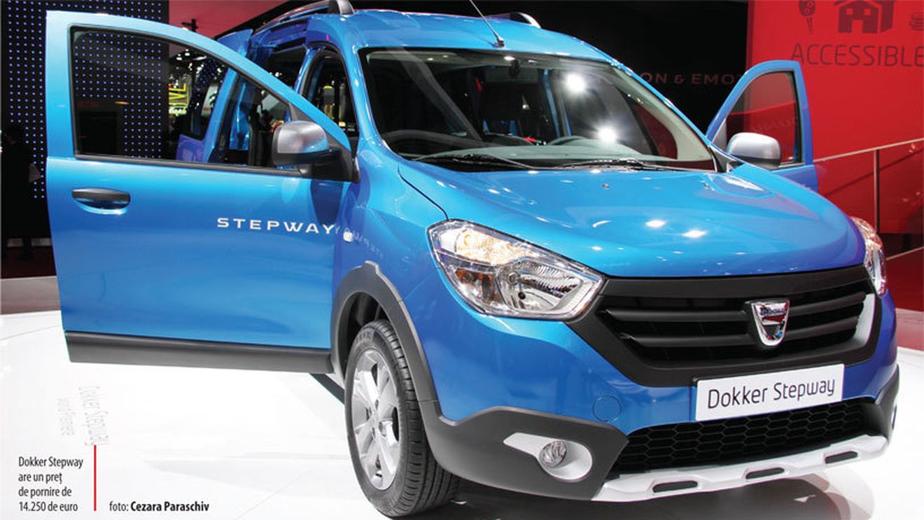 FOTO | "Dacia sunteți voi!". Toate secretele modelului Dokker Stepway, a treia "mutație" spre universul crossover 