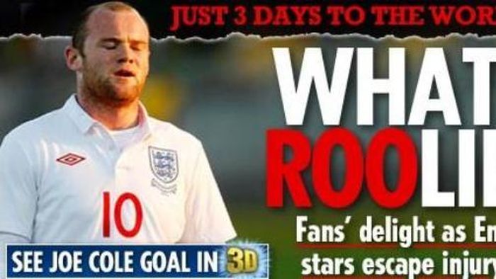 Efectul "vuvuzela"?** Rooney, atac la arbitru: "F... You ref"
