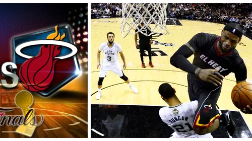 Status quo. Finala NBA din 2014 este identică cu cea de anul trecut, după ce Spurs a câștigat Conferința de Vest