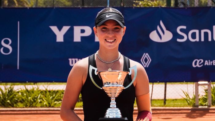 Maria Sara Popa, performanță la Buenos Aires! Este cea mai tânără jucătoare din România ultimilor 15 ani care-și trece în palmares un titlu ITF