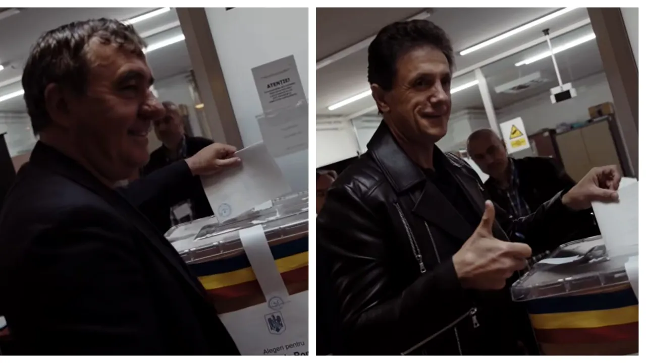 Gică Hagi şi Gică Popescu au decis cu cine votează în finala George Simion – Nicuşor Dan: „România pe primul loc”