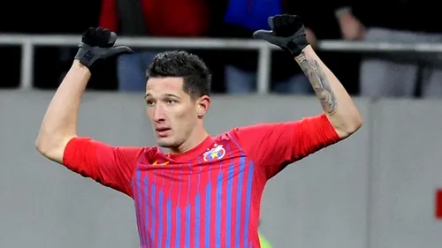 Seară MAGICĂ‚ pentru Steaua, Mihai Costea a avut un nou GEST incredibil!** 