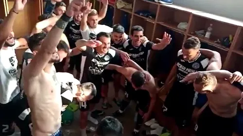 Academica Clinceni, petrecere în vestiar după trei victorii consecutive în Liga 1! Unde-s măștile, băieți? :) | VIDEO