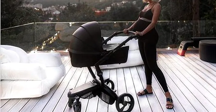 Primele fotografii cu bebelușul Alinei Ceușan. Ce a spus vedeta după ce a devenit mămică