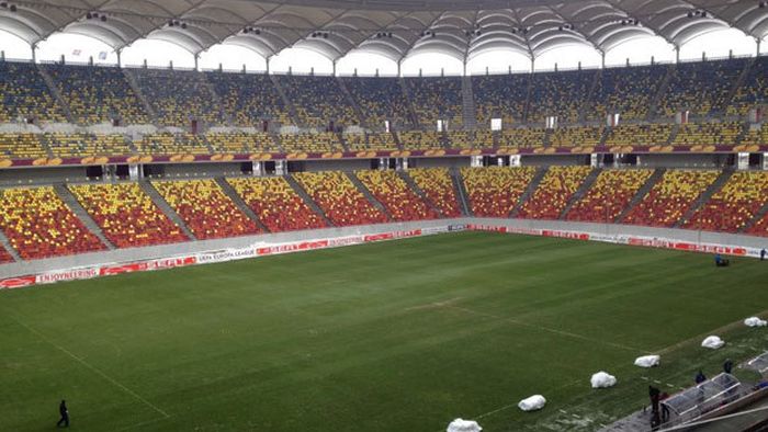 Așa arată ASTĂ‚ZI gazonul de pe National Arena!** Steliștii au inspectat terenul