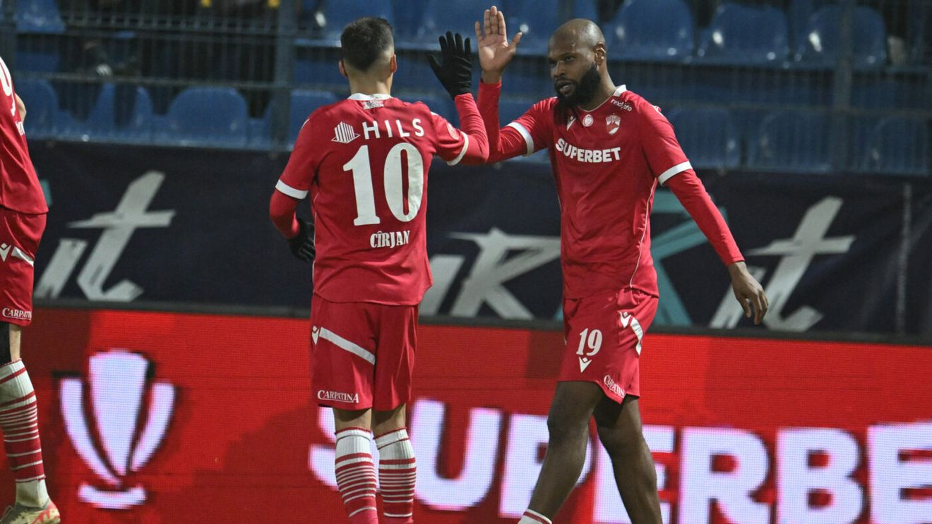 Eroul Hakim Abdallah, reacție temperată după ce a dat două goluri în Unirea Slobozia - Dinamo 1-3