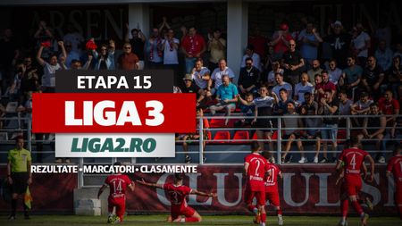 Liga 3, etapa 15, ultima din 2022 | Bistrița câștigă derby-ul cu FC Bihor și fac din nou rocada în fruntea seriei. ACSO Filiaşi și Sporting Liești au obținut scorul rundei. Rezultat halucinant la Sănătatea - Ocna Mureș