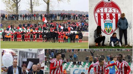 ISTORIE | Sepsi OSK a promovat matematic în Liga 1, acolo unde nici "în visul visurilor" nu se gândea că va ajunge. Sfântu Gheorghe, secuii, pâinea și cântecele în maghiară ale suporterilor