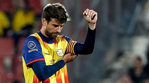 Gerard Pique a „confiscat” primul meci al Cataloniei după doi ani. VIDEO | Gestul cu care a ajuns pe prima pagină a ziarelor din Spania: „Nu e de tolerat!”