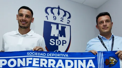 Paul Anton a fost prezentat oficial la SD Ponferradina. Anunțul clubului din La Liga 2