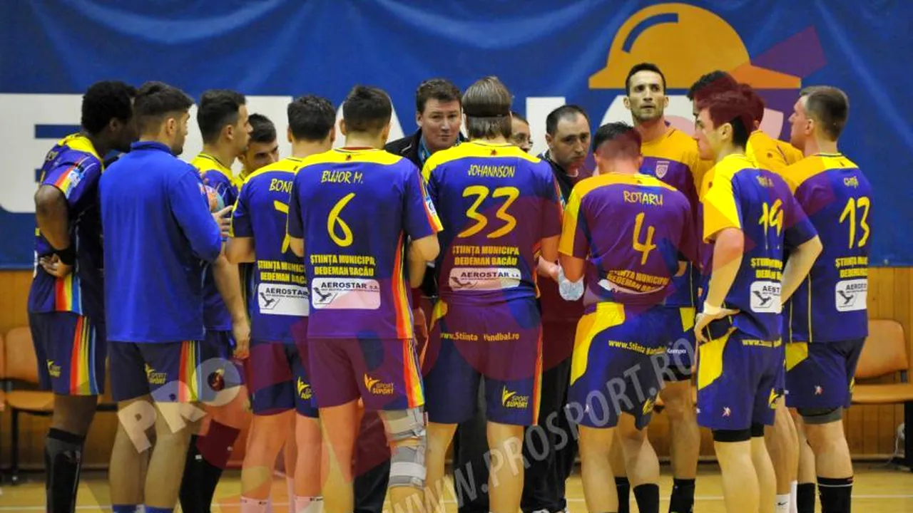 FOTO - Știința Bacău - Potaissa 32-28. Echipa lui Voica, singura care mai poate încurca HCM Constanța în acest sezon