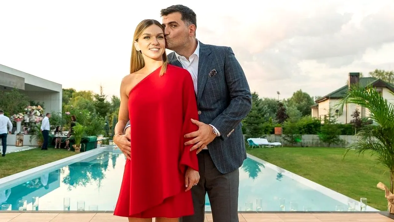 Simona Halep a anunțat când se mărită cu Toni Iuruc, într-un context neașteptat: „Domnul Năstase m-a dat de gol!