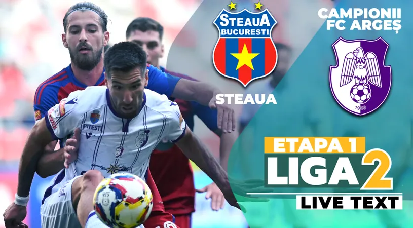Remiză fără gol, dar spectaculoasă între Steaua și CFC Argeș. ”Militarii” au fost mai periculoși, însă l-au făcut mare pe Oncescu